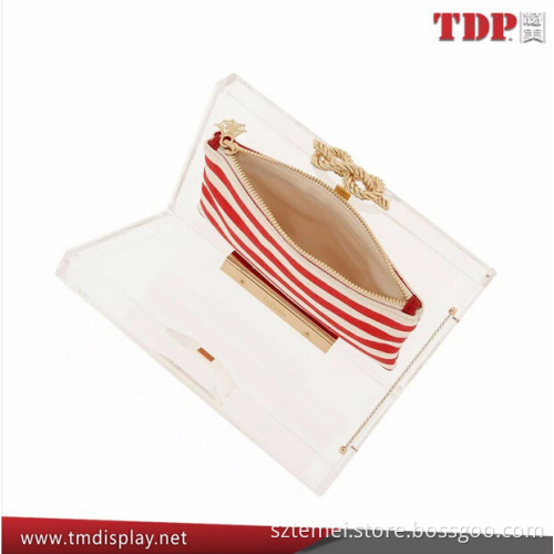 Exquisite acrylic handmade acrylic wallet acrylic clutch girls clutch wallets